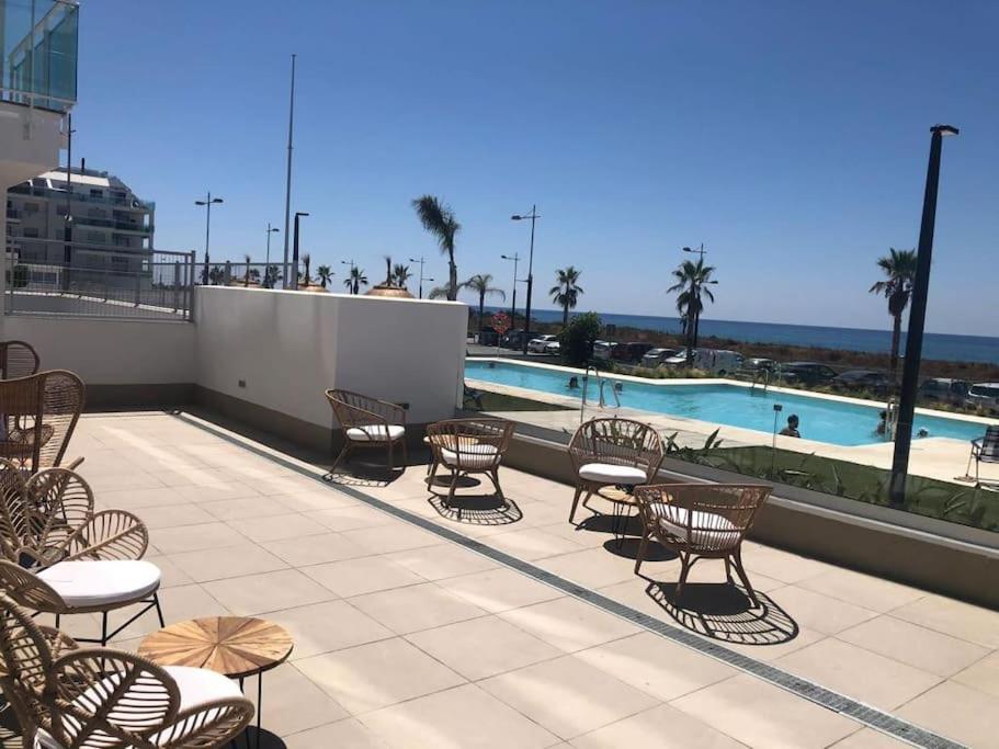 Apartamento Duna Beach Primera Linea De Playa Torrox Exteriér fotografie